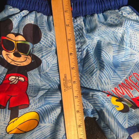 Boys 2T Disney Mickey Mouse Swim Trunks Summer Beach Kids - Picture 10 of 11